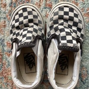 Vans Toddler Classic Slip-On V Checkerboard Shoe size: 6